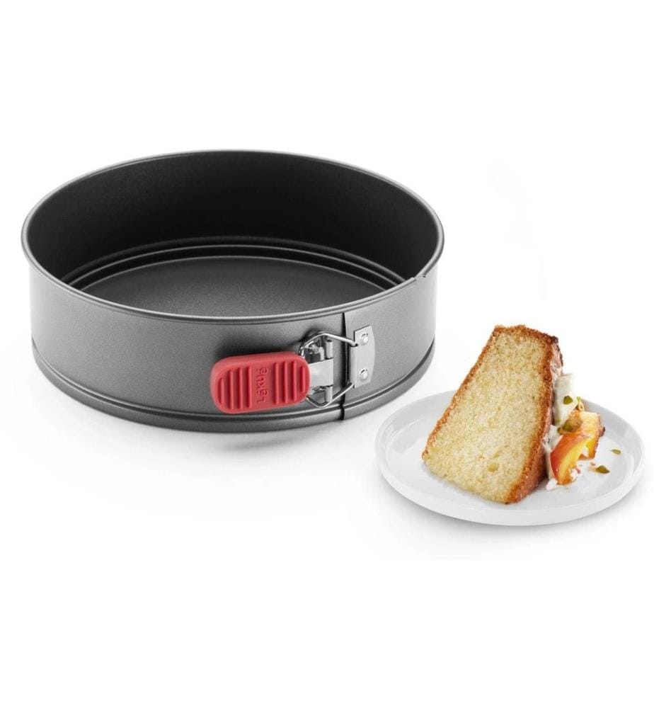 Lékué - Cake-Backform 24.7 cm, Schwarz