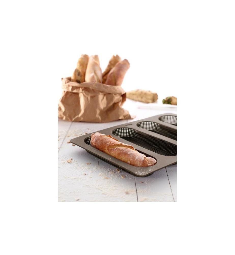 Lékué - Set di teglie da forno silicone, Marron