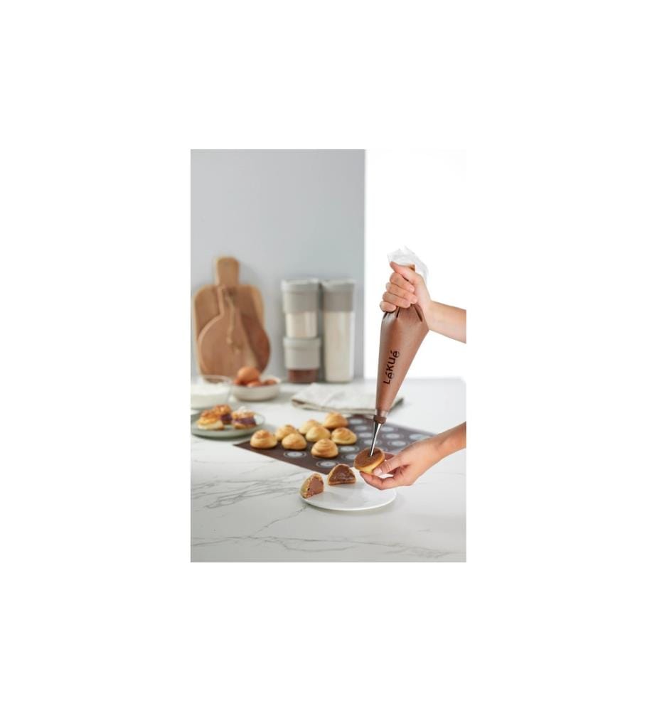Lékué - Spritzbeutel-Set mit 3 Düsen