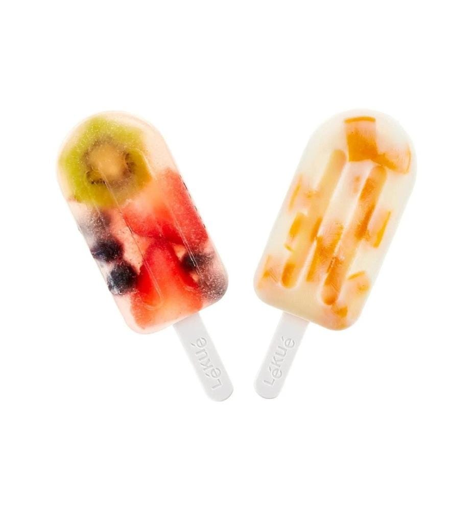 Lékué - Bâton de glace Blanc, 20 pièces