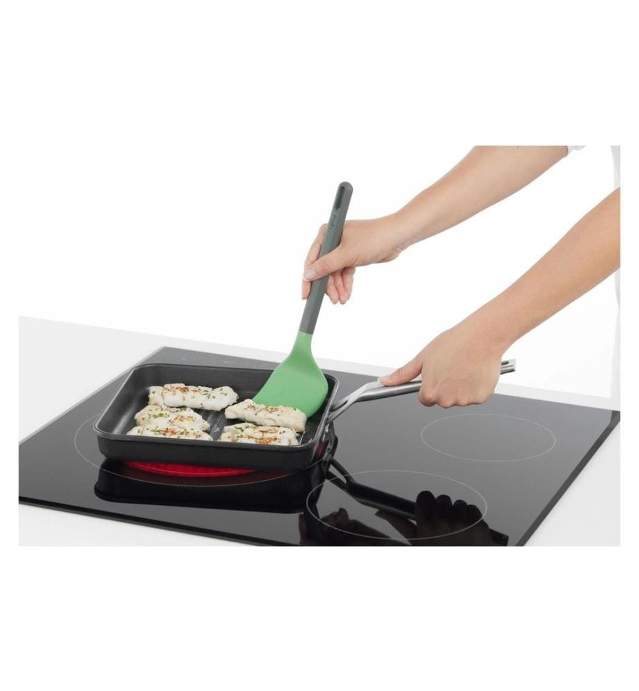 Lékué - Spatule PBT/silicone, vert/noir
