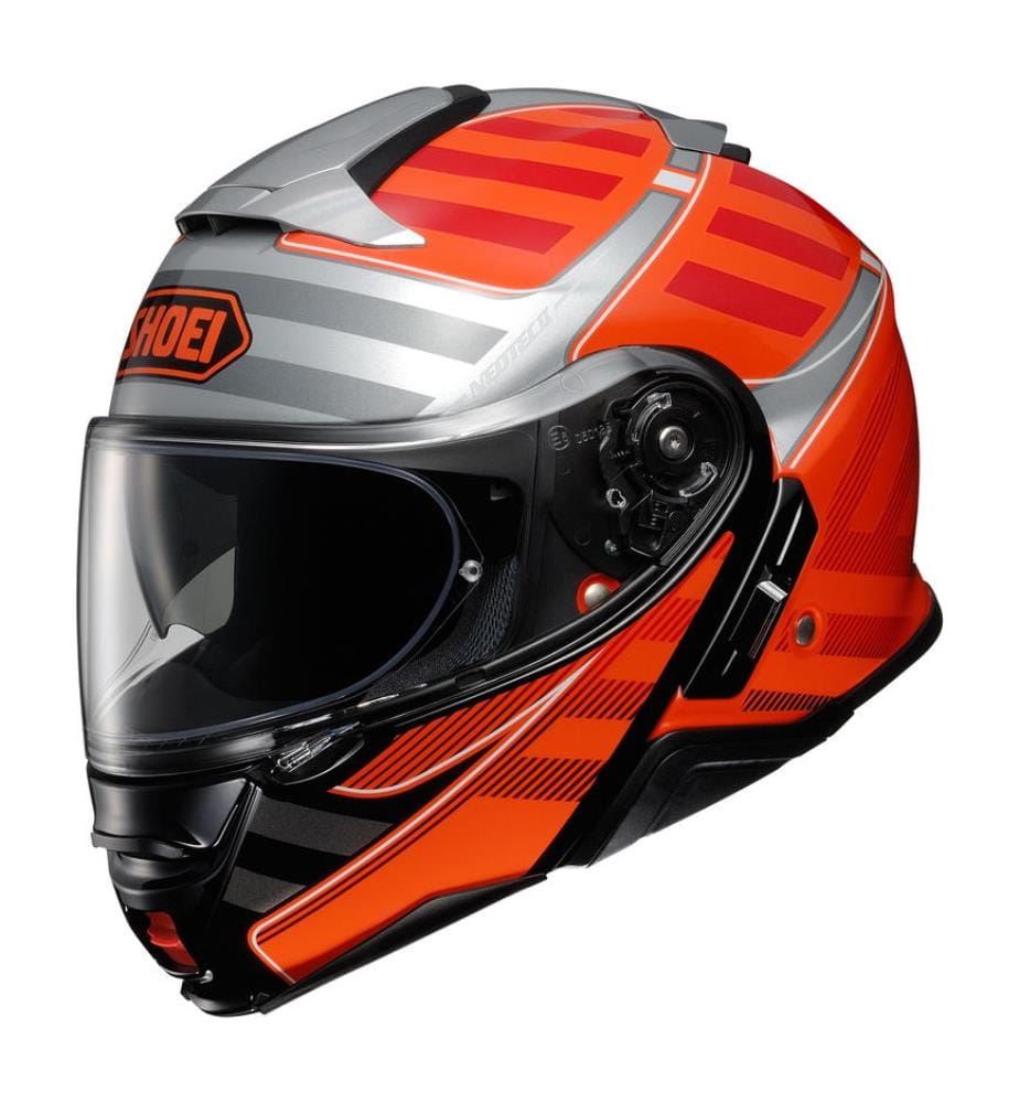 Modulierbarer Helm Neotec II Splicer TC-8 - Orange und Schwarz