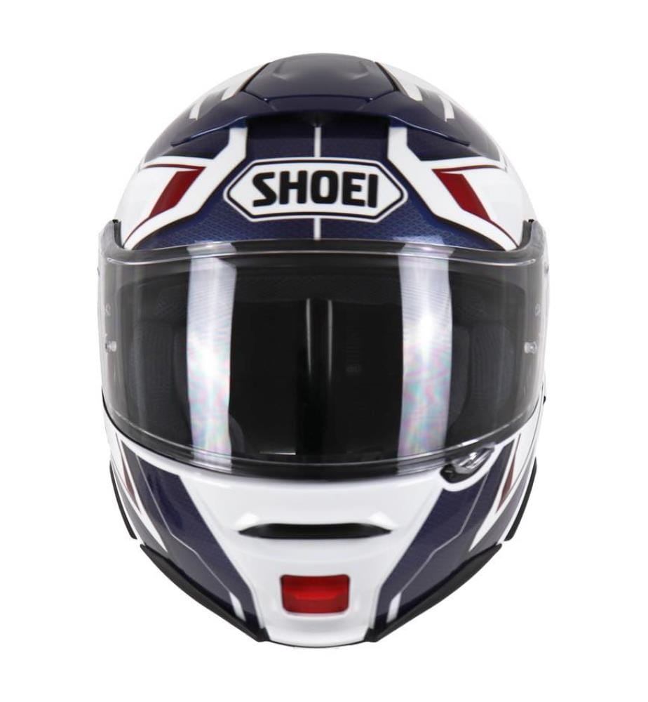 Modulierbarer Helm Neotec Ii Respect Tc-1 - Weiss und Blau