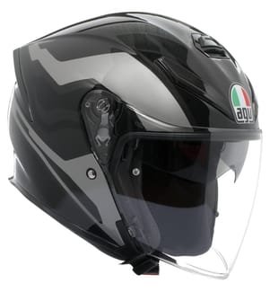 Jet Helm K5 Evo Tune - Grau und Schwarz