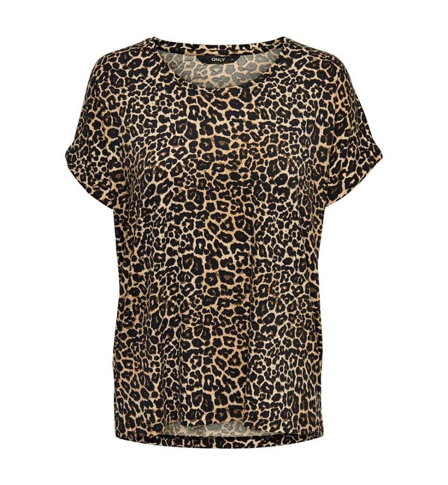 T-Shirt Moster - Beige et Brun Clair