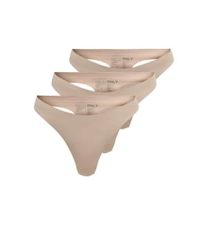 3er-Set Strings - Rugby Tan