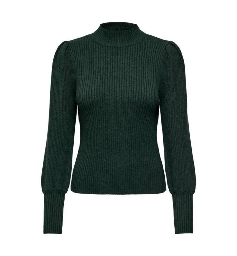 Strickpullover - Grün