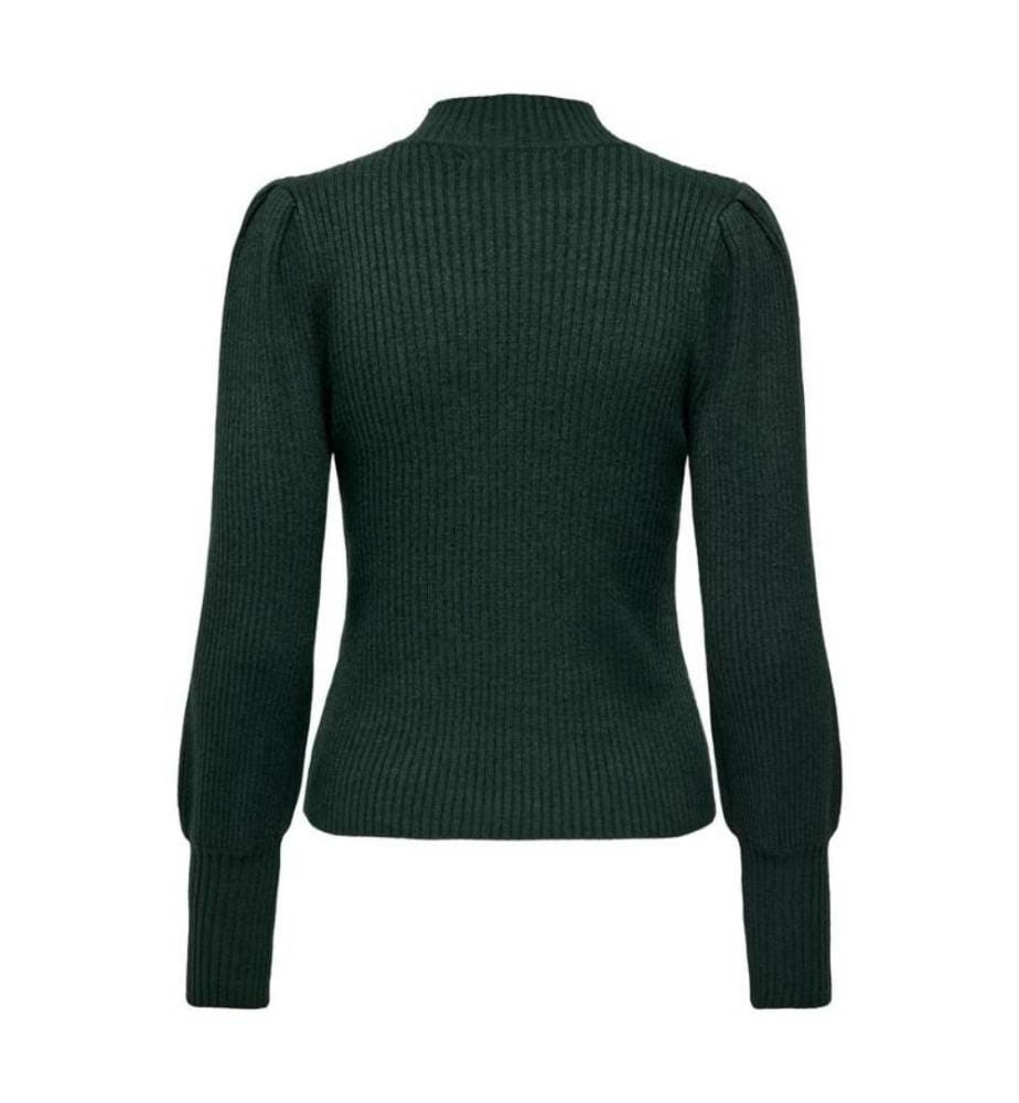Strickpullover - Grün