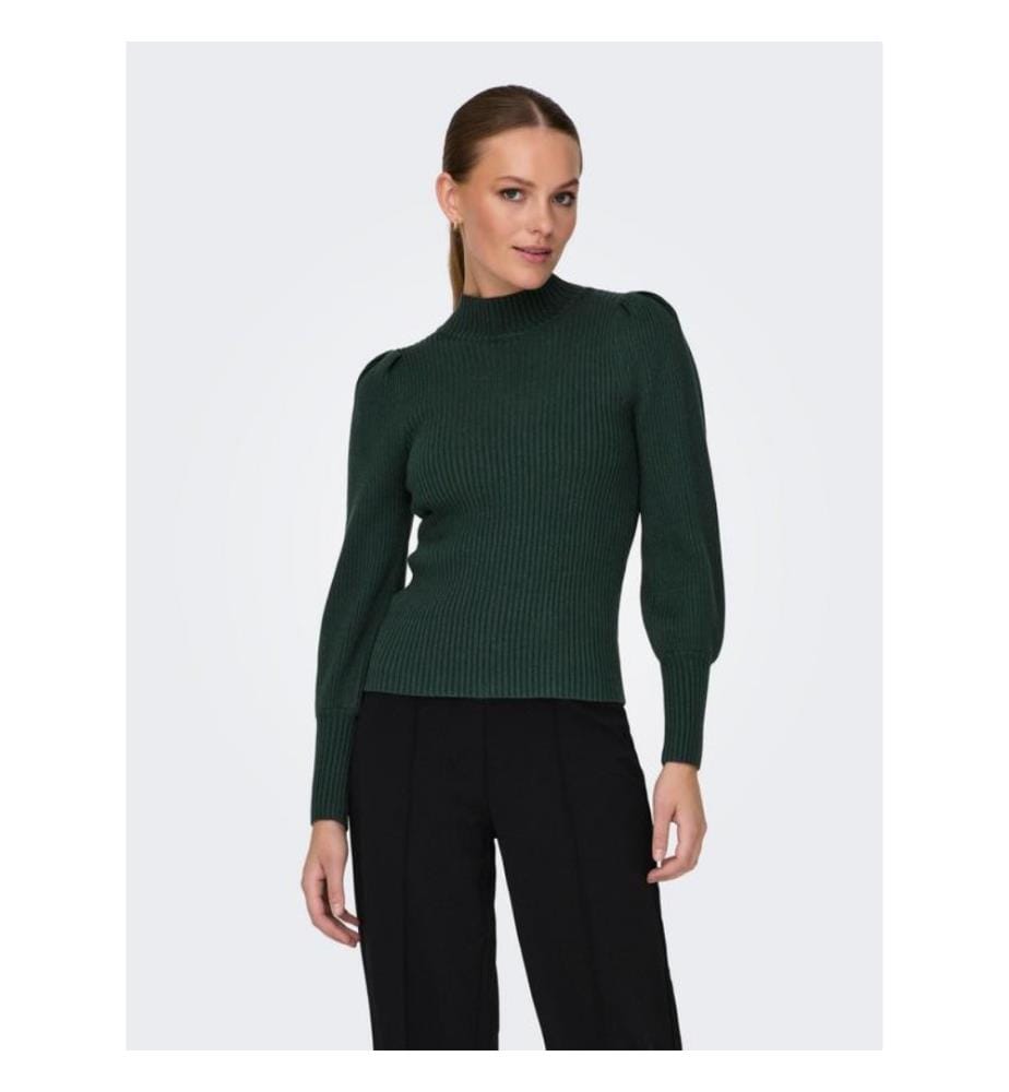 Strickpullover - Grün