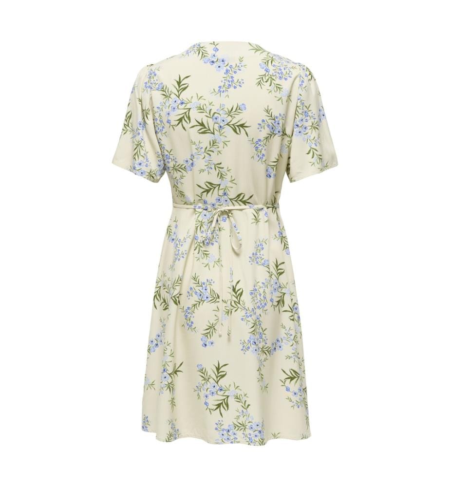 Robe courte - Blanc os