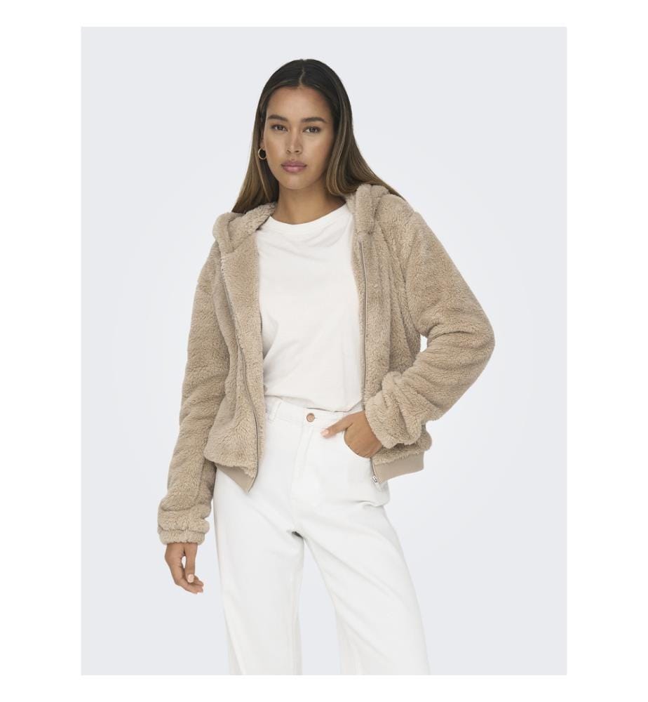 Newanna Contact Sherpa Jacket - Humus
