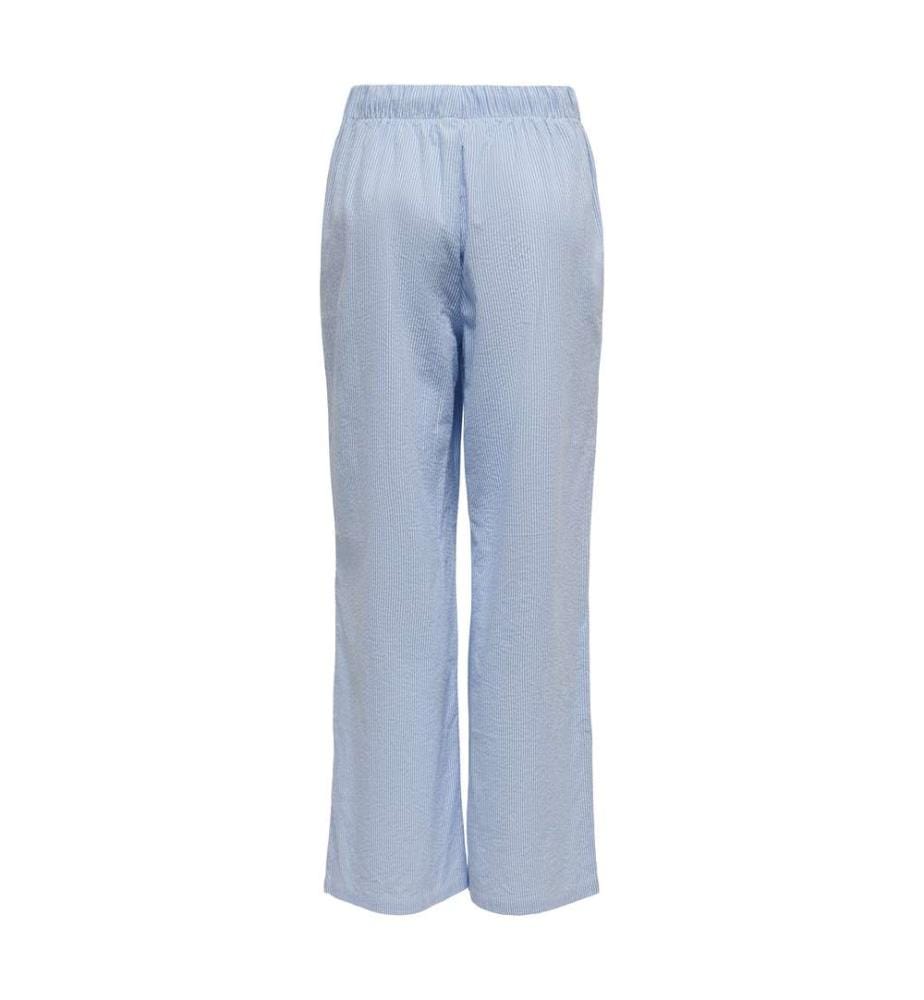 Pantaloni - Cloud Dancer Blue Stripes