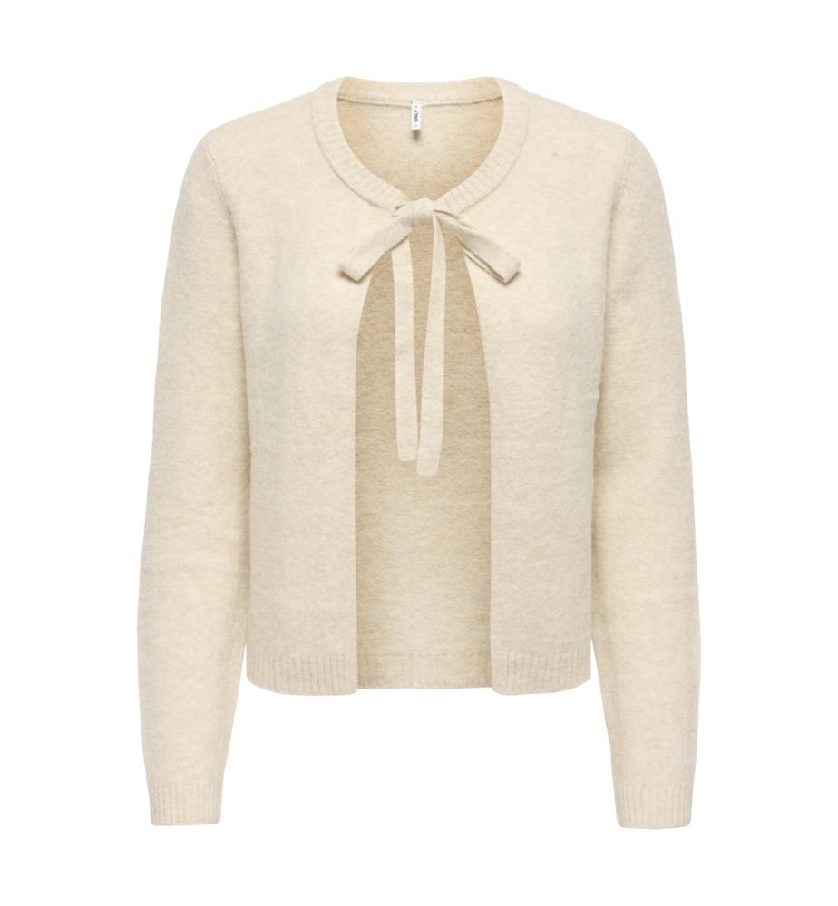 Strickjacke - Bimsstein-Mix
