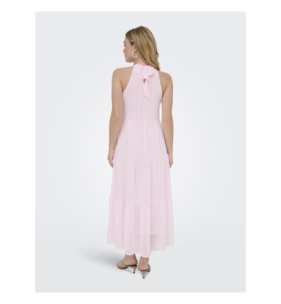Robe Longue Petra - Rose Clair