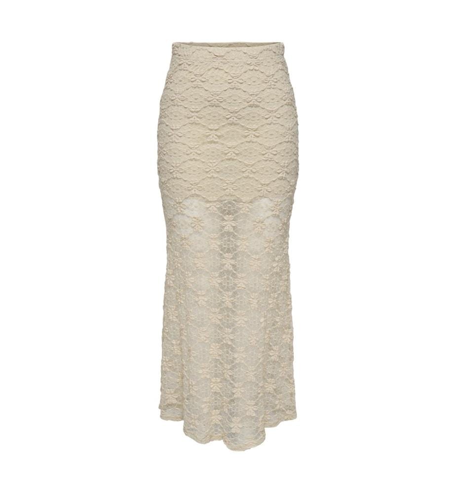 Maxi gonna Pearlina - Beige chiaro