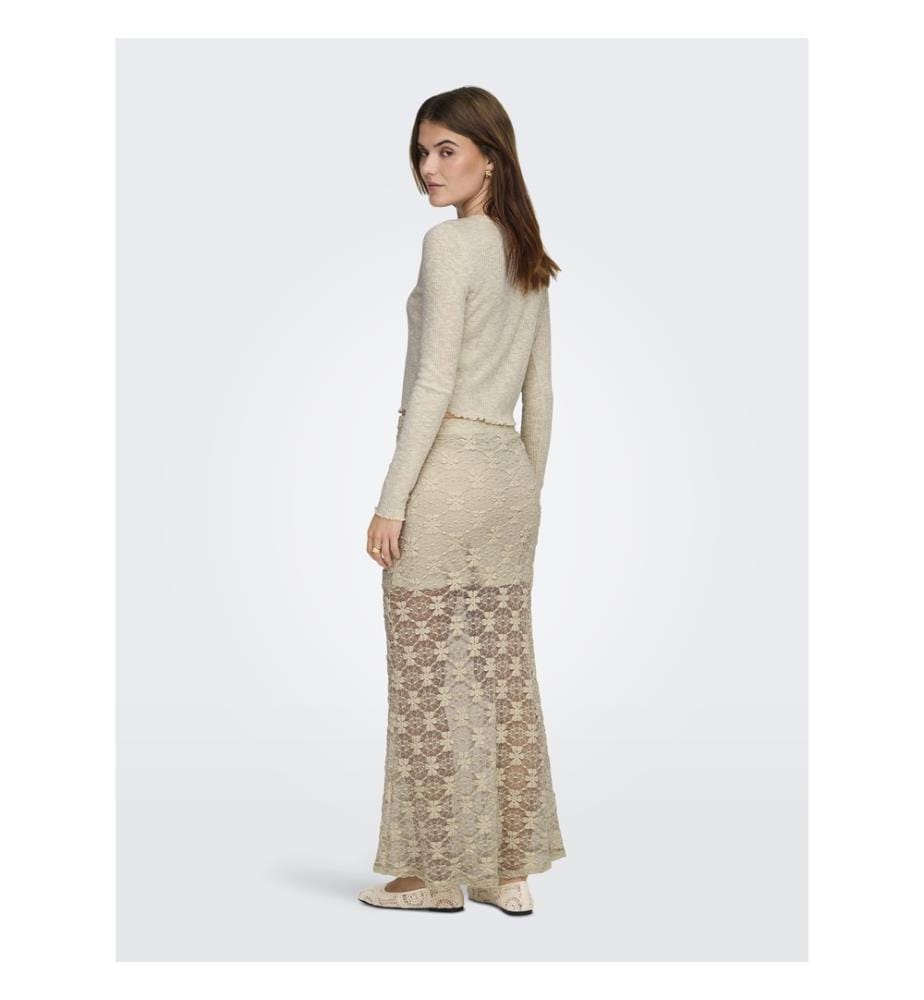 Maxi gonna Pearlina - Beige chiaro