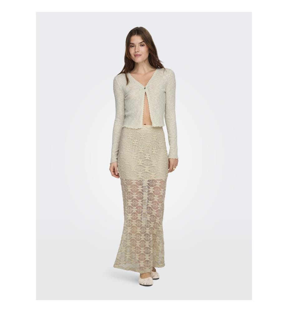 Maxi gonna Pearlina - Beige chiaro
