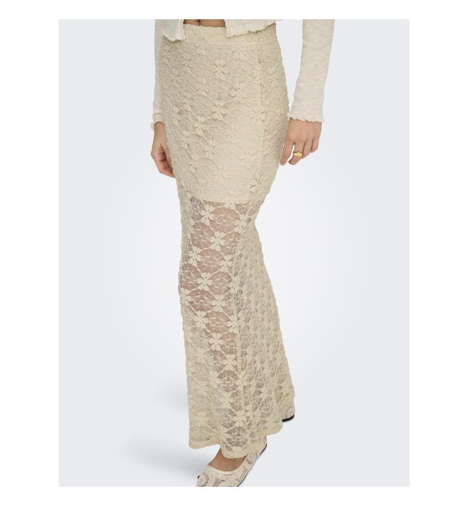 Maxi gonna Pearlina - Beige chiaro