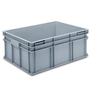 UTZ - Boîte empilable RAKO 800x600x323 mm, gris