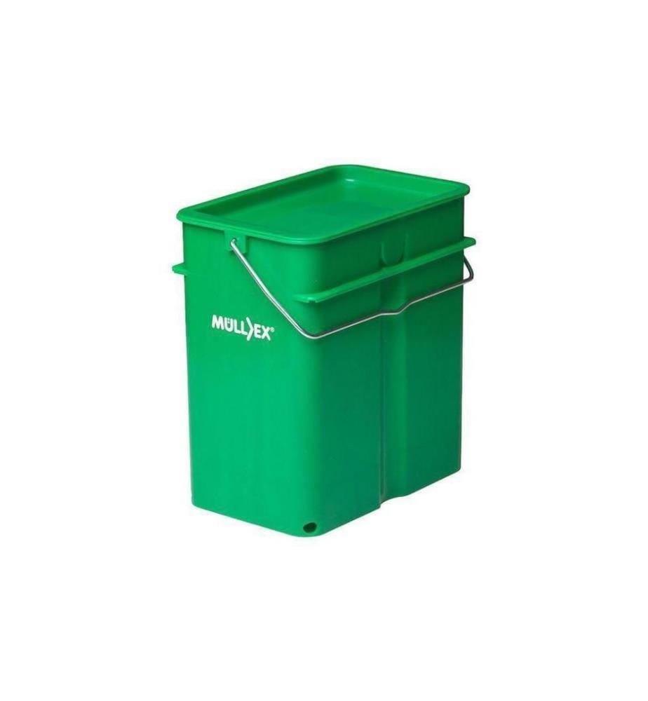 Müllex Kompostbehälter TERRA 5 l, complet, vert