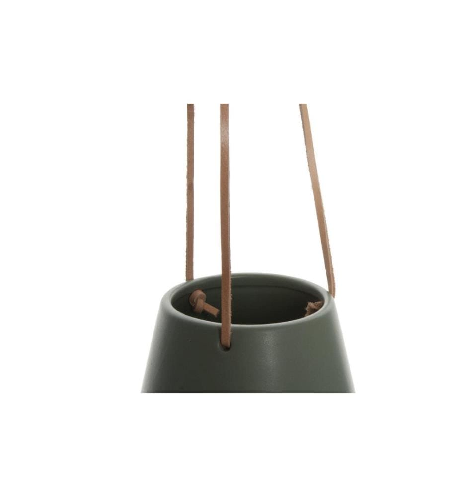 PRESENT TIME - Pot de fleur Skittle Ø 12.2 cm suspendu, vert mat