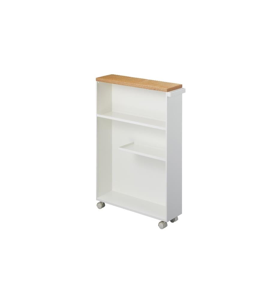 YAMAZAKI - Étagère de salle de bains Tower 68 cm, Blanc
