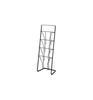 YAMAZAKI - Zeitungsständer Tower Schwarz