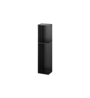 YAMAZAKI - Toilettenpapierhalter Tower Schwarz