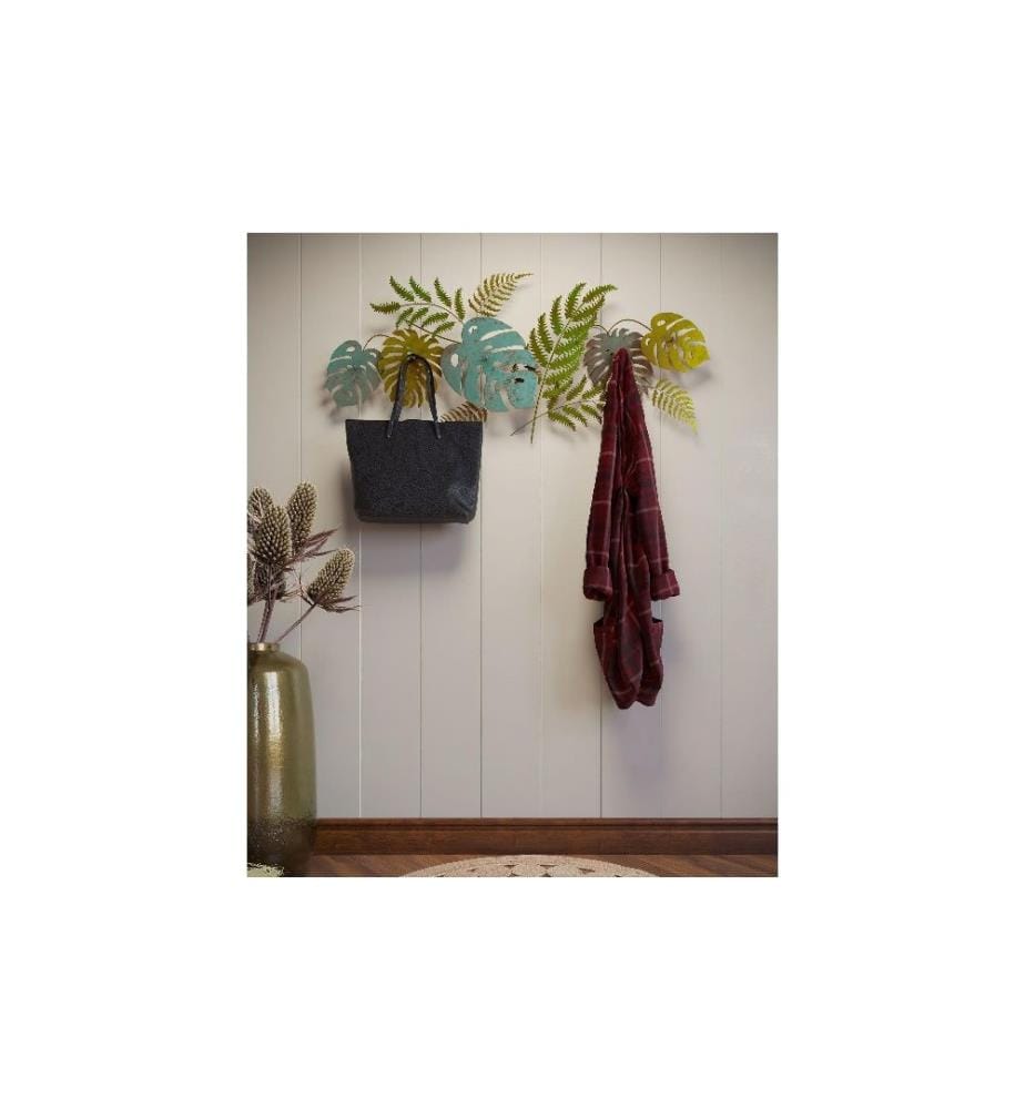 Kare Portemanteau Jungle Party 7 crochets, Vert