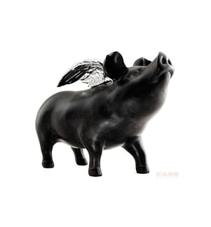 Kare Tirelire Rockstar Pig