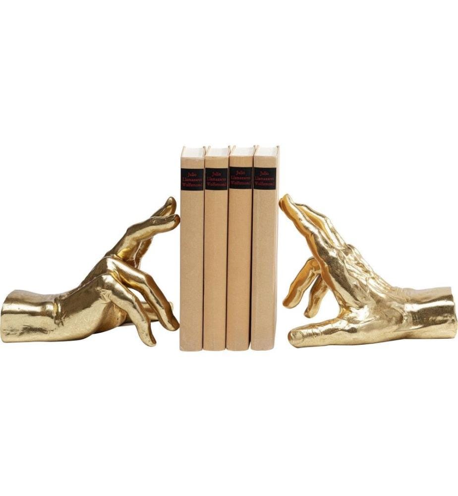 Kare Serre-livres Fingers Doré