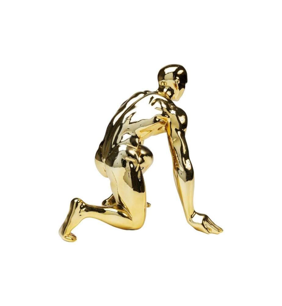 Kare Figure décorative Runner Doré