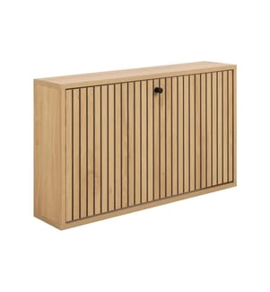 AC Design - Armoire à chaussures Albany 71.6 x 43 cm,  Marron clair