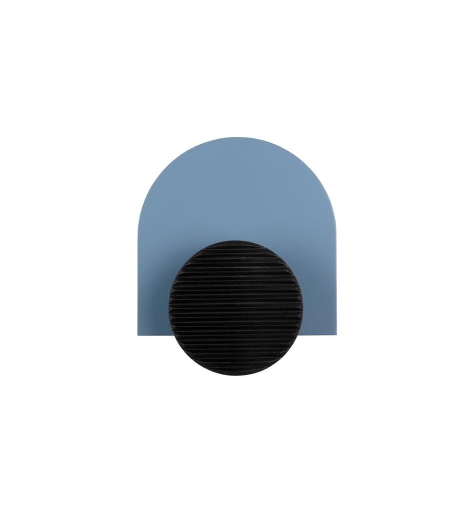 PRESENT TIME - Crochet mural Single Knob, MDF, Classic blue