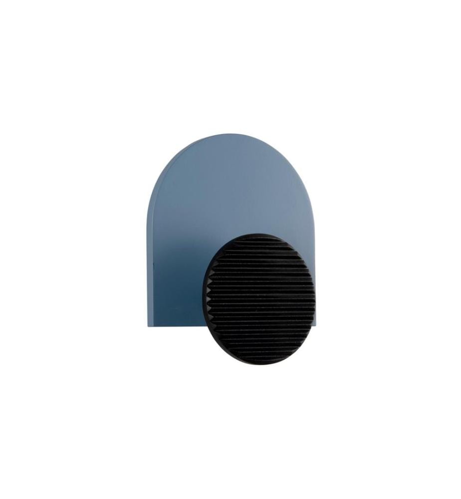 PRESENT TIME - Crochet mural Single Knob, MDF, Classic blue