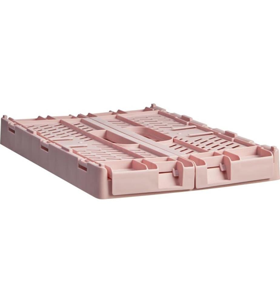 Schou - Boîte pliante pack de 2 17 x 12.5 cm - Rose