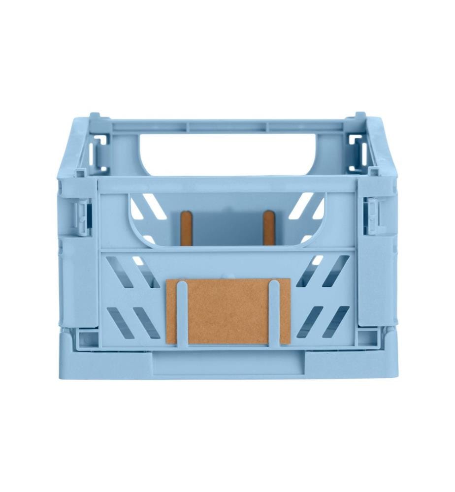 Schou - Boîte pliante pack de 2 17 x 12.5 cm - Bleu clair