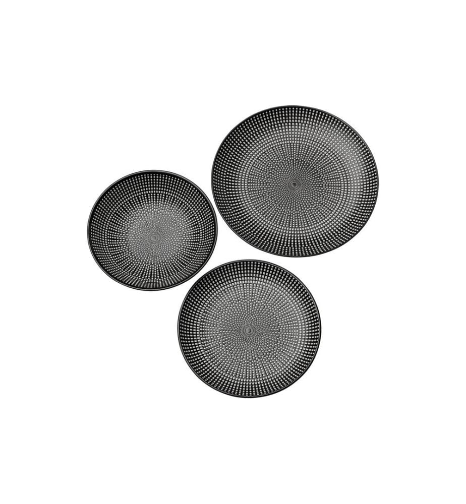 Kare Set d'assiettes Geschirrset Tokyo 12 pièces