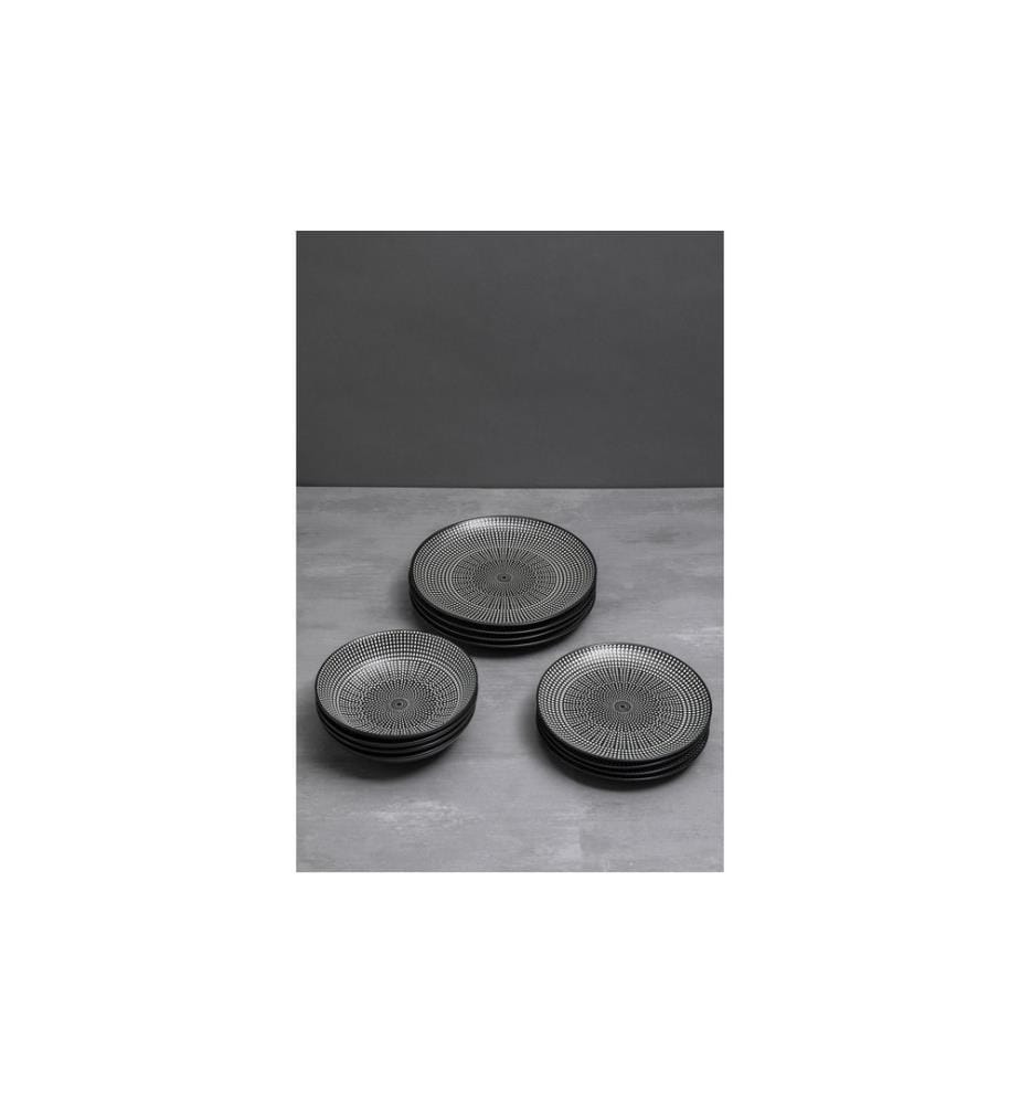 Kare Set d'assiettes Geschirrset Tokyo 12 pièces