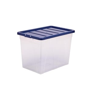 FELLOWES - Boîte de rangement Bankers Box ProStore 64 l Bleu/Transparent