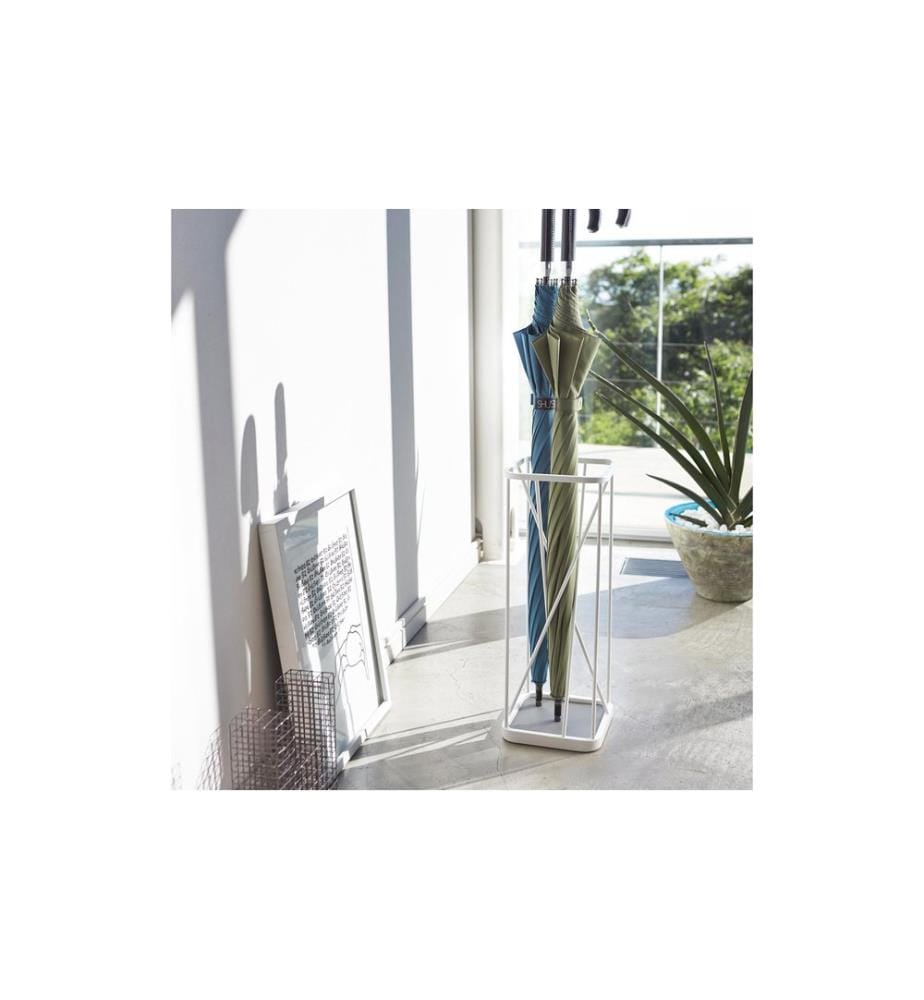 YAMAZAKI - Pied de parasol 17 x 45.5 cm, blanc