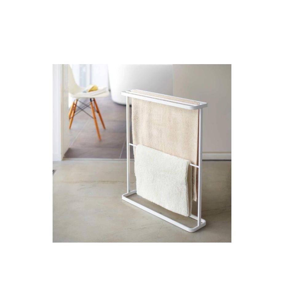 YAMAZAKI - Handtuchhalter Tower 65 x 15 x 75 cm, Weiss