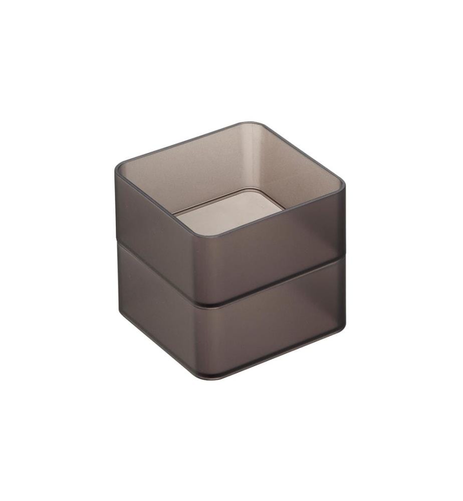 YAMAZAKI - Boîte à tiroirs Organizer S Tower Set de 2 pièces Noir