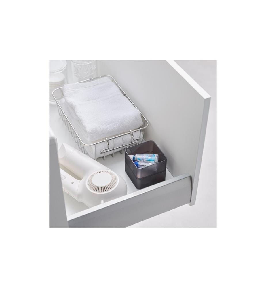 YAMAZAKI - Boîte à tiroirs Organizer S Tower Set de 2 pièces Noir