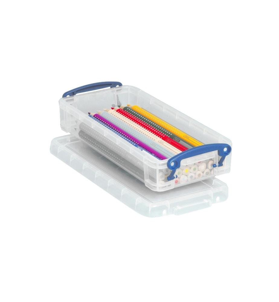REALLY USEFUL BOX - Boîte de rangement 0,55 litres Transparent