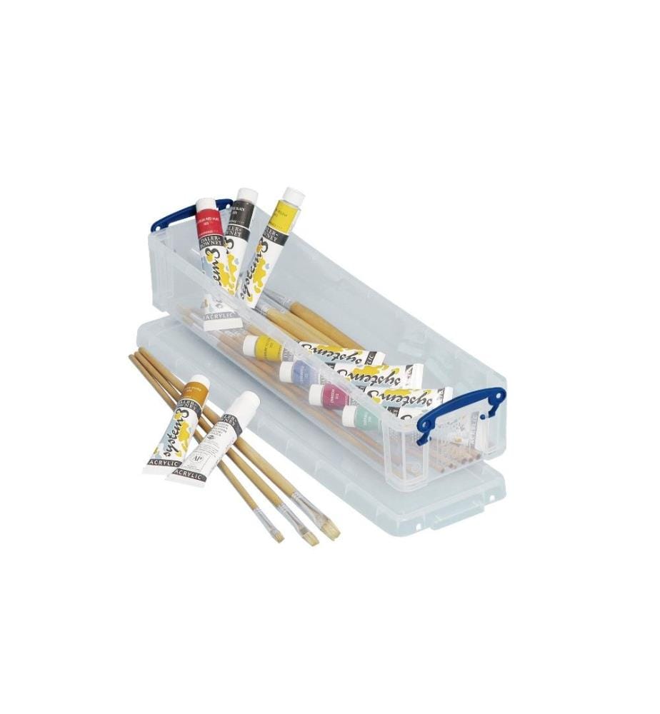 REALLY USEFUL BOX - Boîte de rangement 1,5 litre transparent