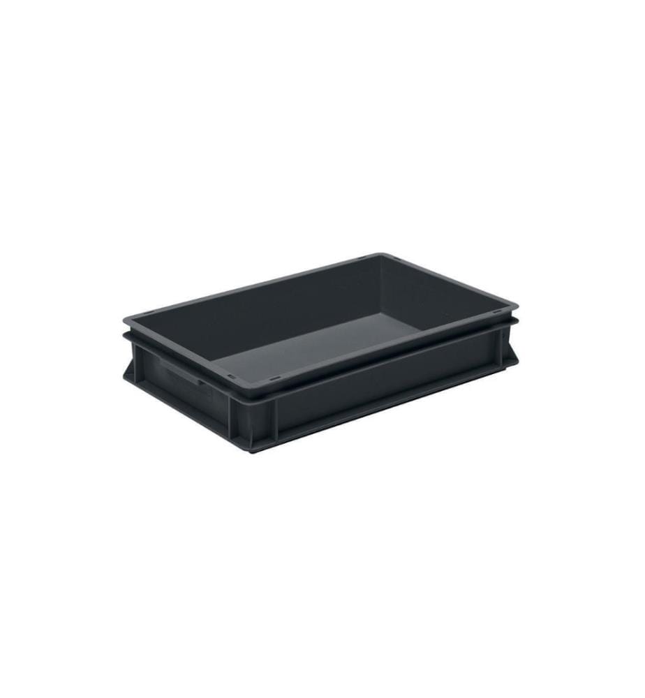UTZ - Boîte empilable RAKO ESD 600 x 400 x 117 Noir