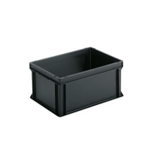 UTZ - Boîte empilable RAKO ESD 600 x 400 x 323 Noir