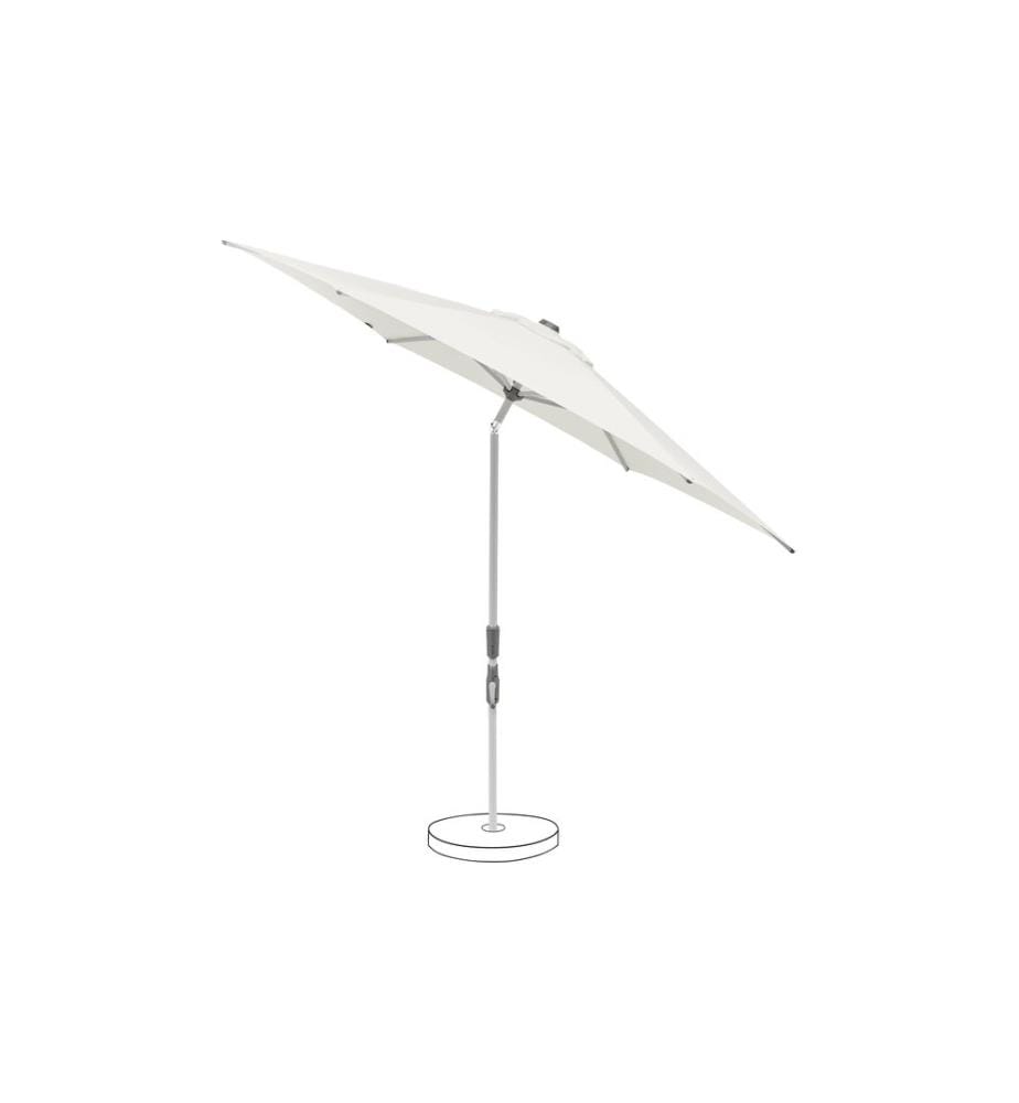 Suncomfort by Glatz - Sonnenschirm Slide Ø 250 cm, Sand White