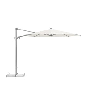 Suncomfort by Glatz - Sonnenschirm Familyflex Sandweiss, Ø 300 mm